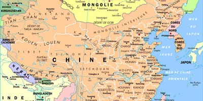 Адміністрацыйны раён кітайскай карце