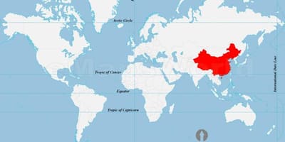 Кітайская карта свету
