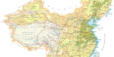 Кітай тапаграфічныя карты